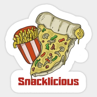 Snacklicious Sticker